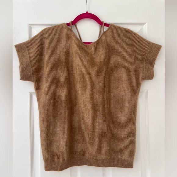 Brand New With Tag Brunello Cucinelli Cashmere Open Back Sweater Brown - Picture 5 of 9